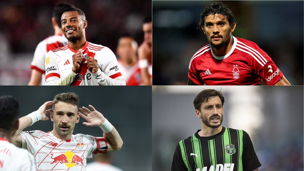 Jogadores na mira do Flamengo / Divulgação